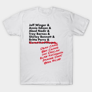 Community Best Characters T-Shirt